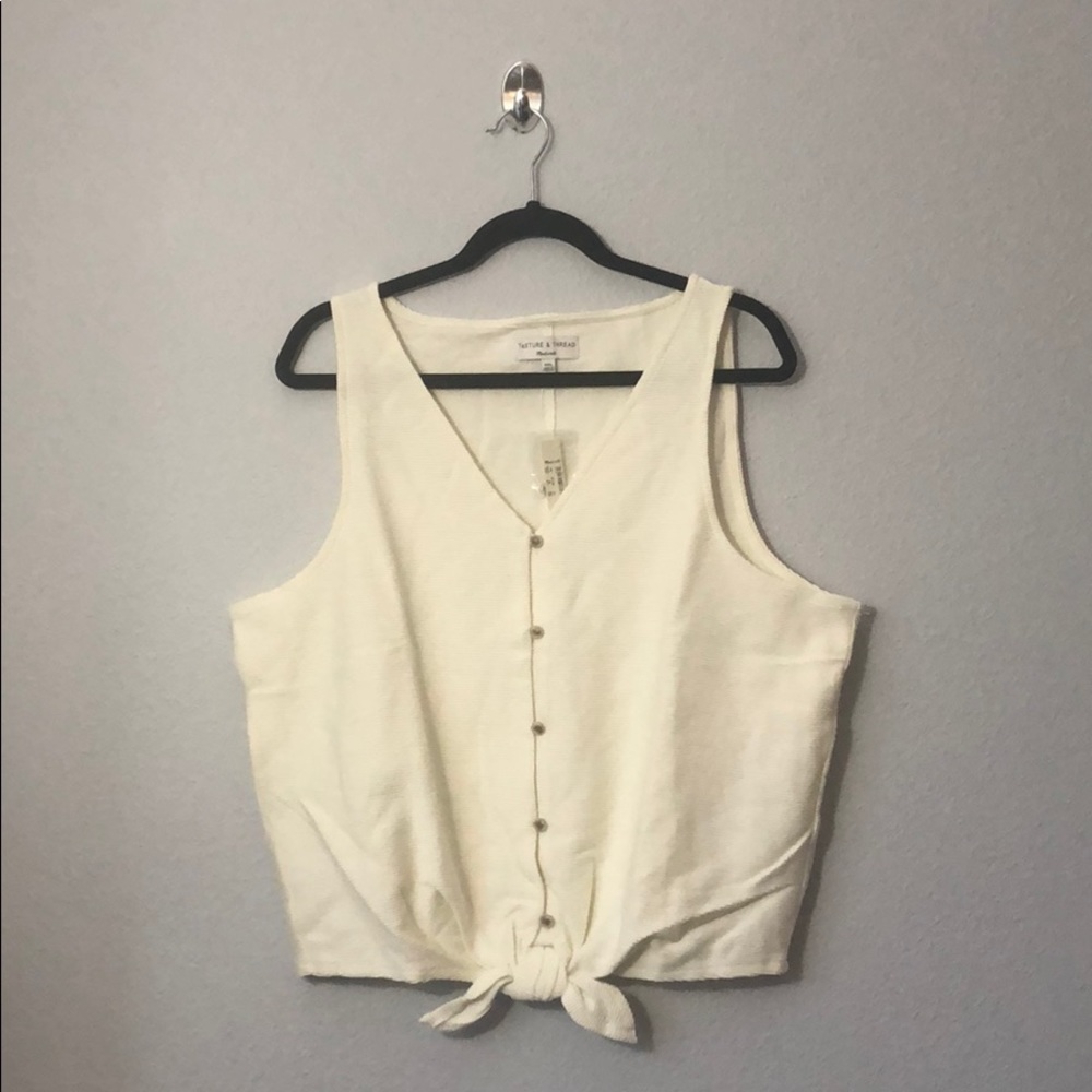 Texture & Thread Sleeveless Top